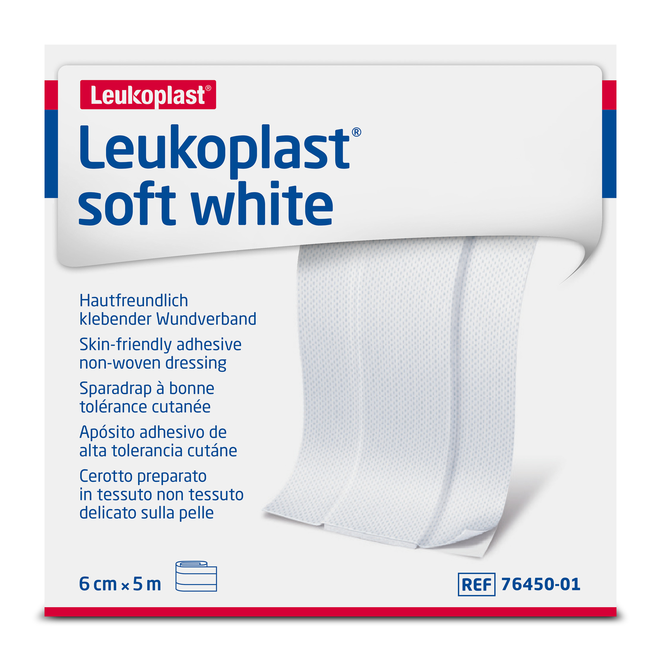 Leukoplast Soft White Roll 6cm x 5m image 1