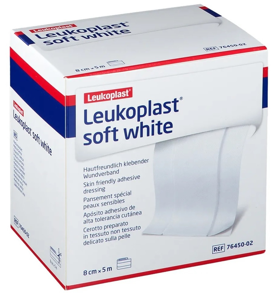 Leukoplast Soft White Roll 4cm x 5m image 1