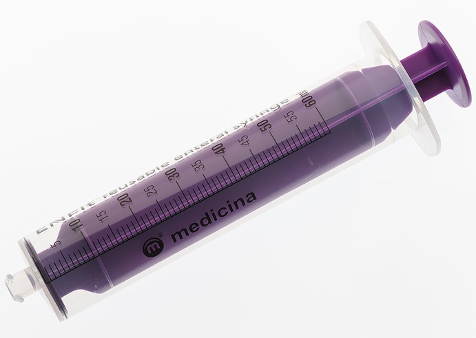 Seringue entérale Medicina 60ml avec embout vésical