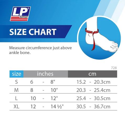 LP Ankle Support Neoprene Medium 704