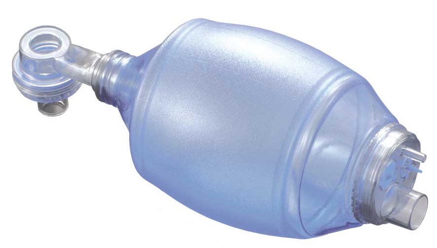 Liberty Disposable Resuscitator with No Pop Off Valve Mask No. 5 Adult image 0