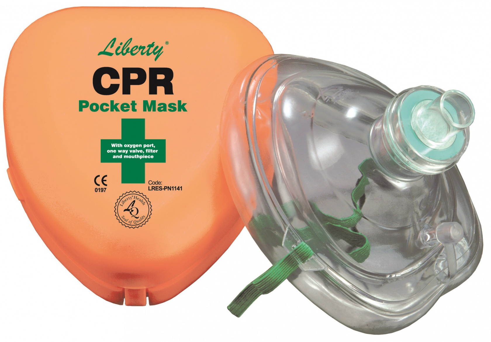 Liberty Super Pocket CPR Resuscitator image 0