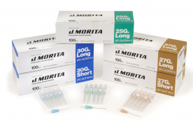 Morita Dental Needles 30g LONG 0.3 x 25mm image 1
