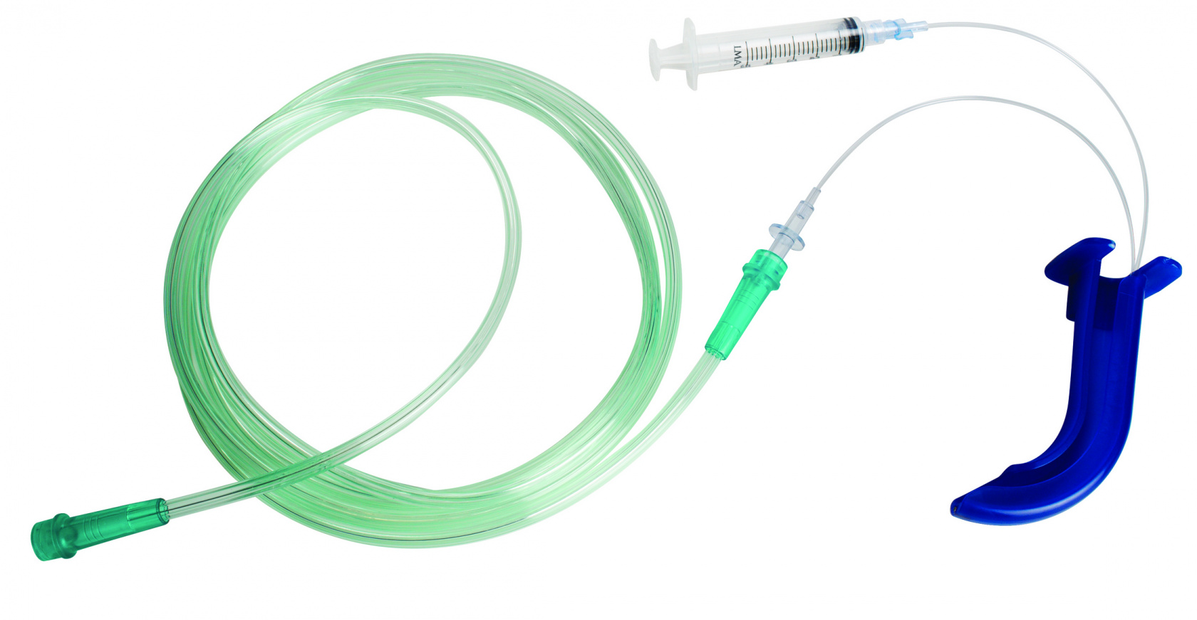 LMA MADgic Airway Intubating Airway with 5ml Syringe and 7ft Oxygen Tubing image 0