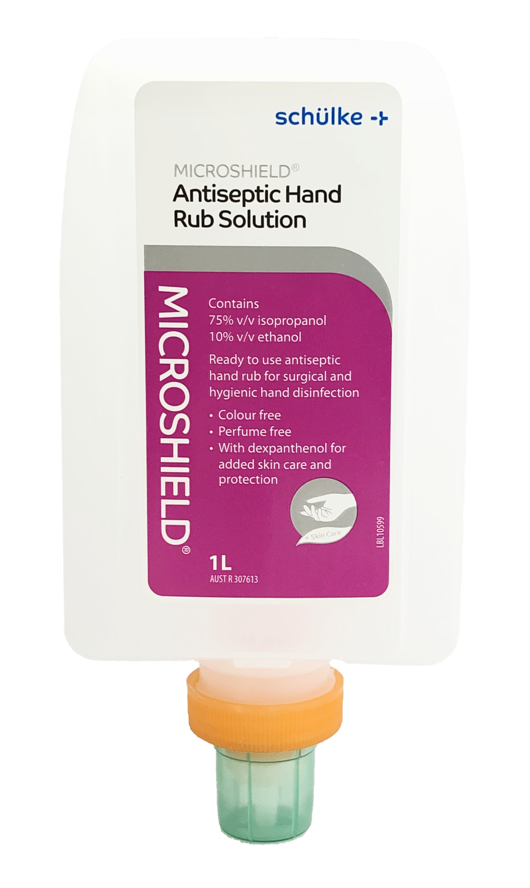 Microshield Antiseptic Hand Rub Solution 1000ml image 0
