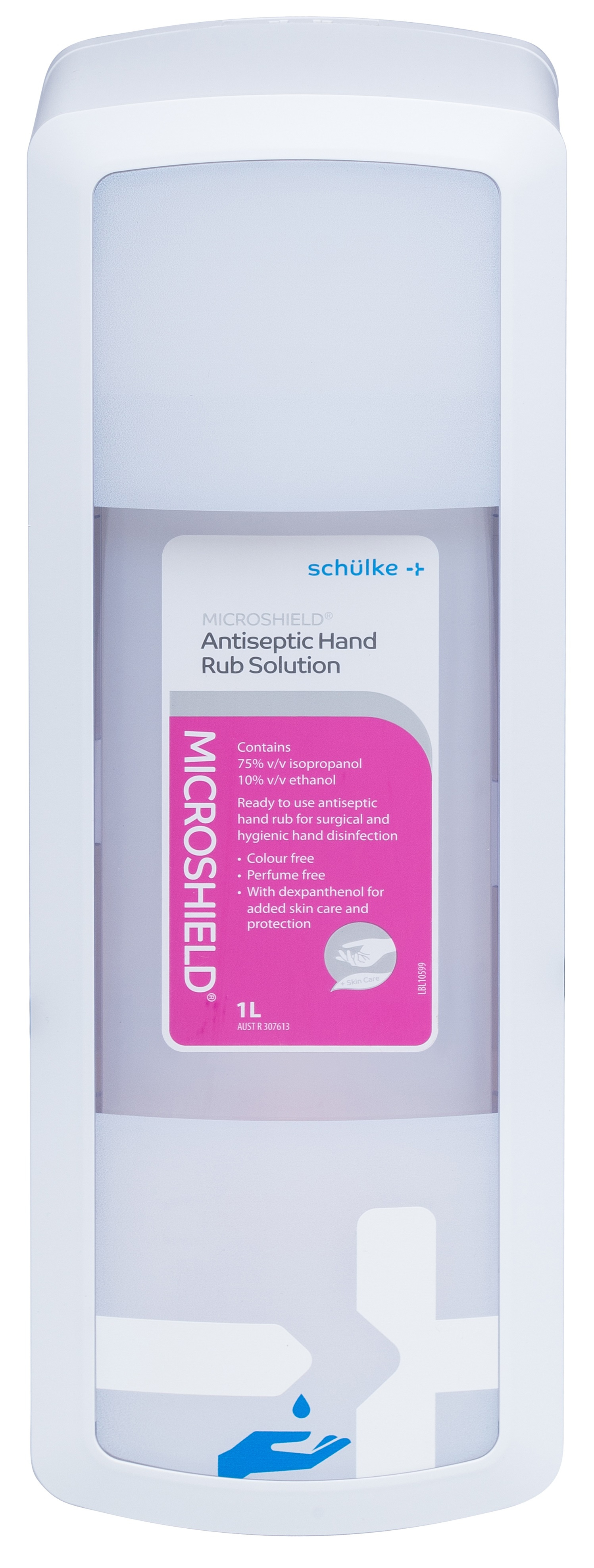 Microshield Antiseptic Hand Rub Solution 1000ml image 1