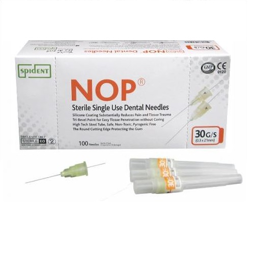 Spident NOP Dental Needle 30g x 21mm Short image 0