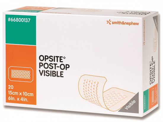 Opsite Post-Op Visible Dressing 15cm x 10cm image 0