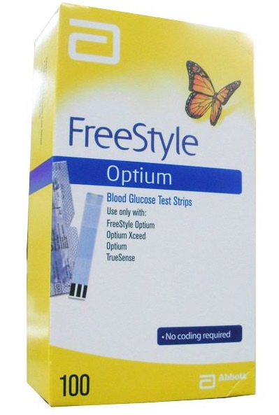 Freestyle Optium Neo Glucose Test Strips image 0