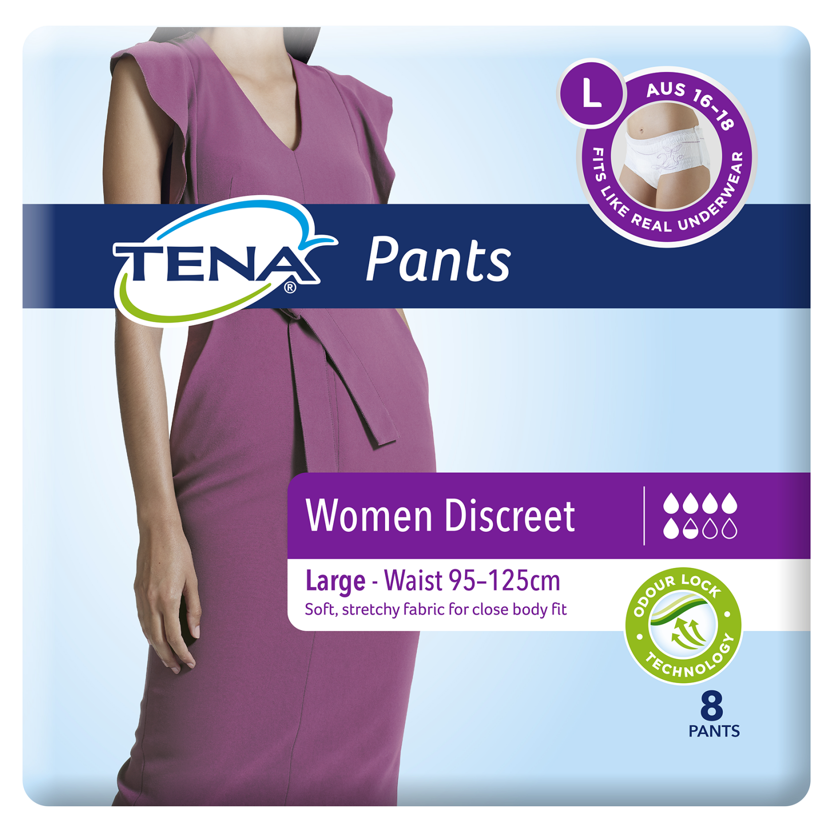 TENA Pants Women Discreet Large image 0