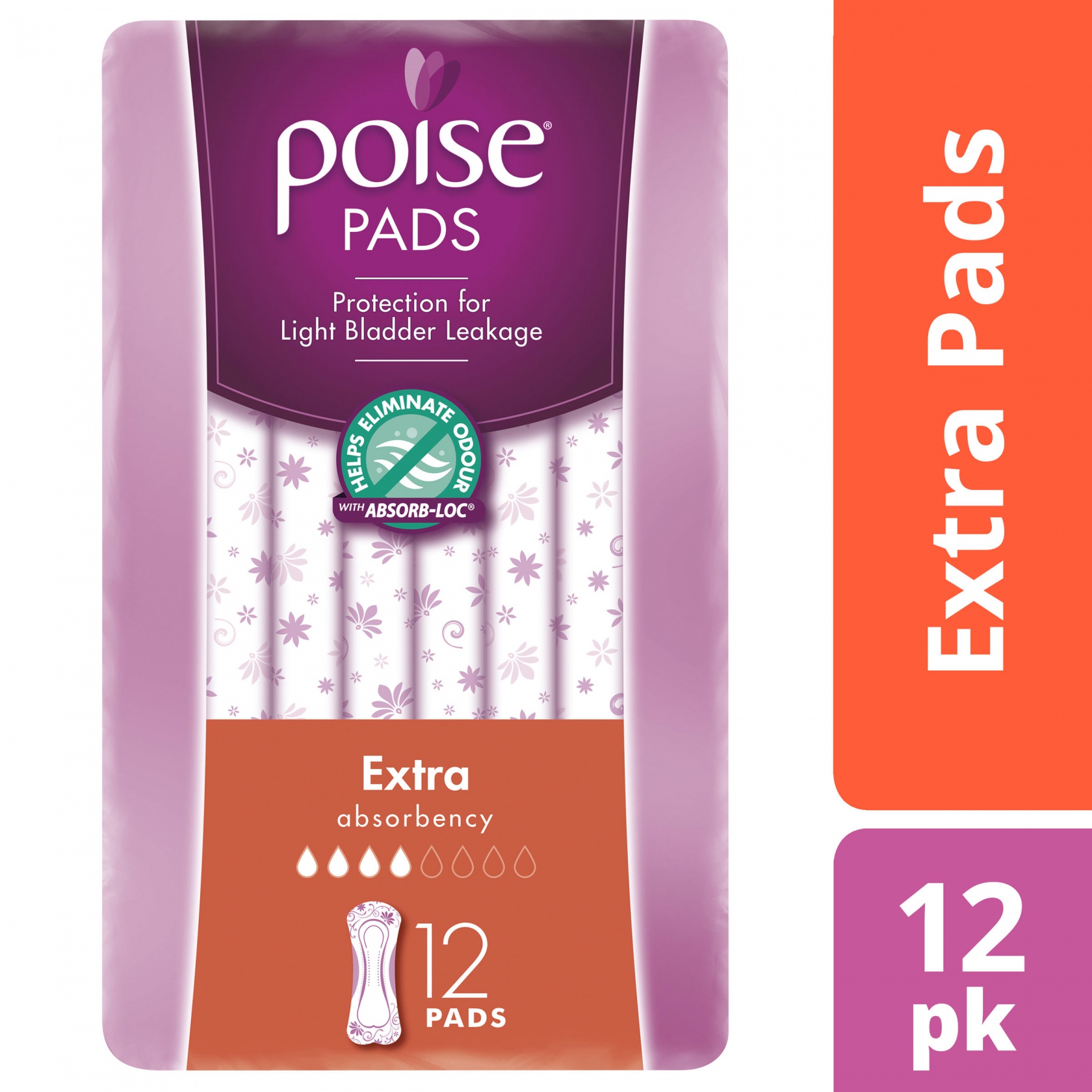 Poise Pads Extra 12 image 2