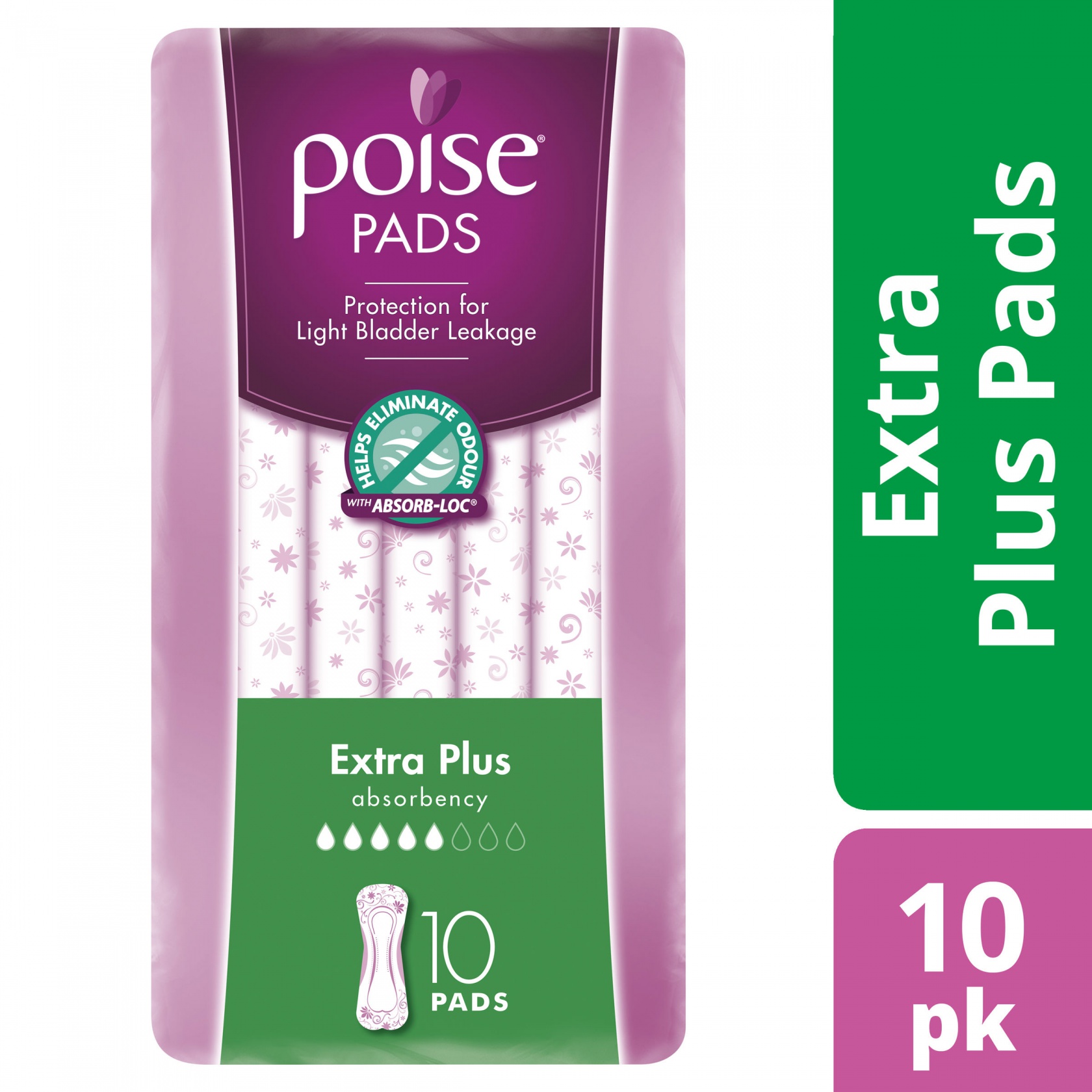 Poise Pads Extra Plus 10 image 2