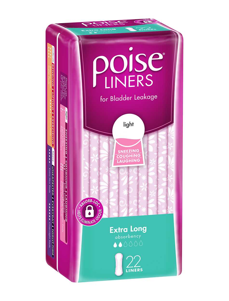 Poise Liners Extra Long 22 image 1