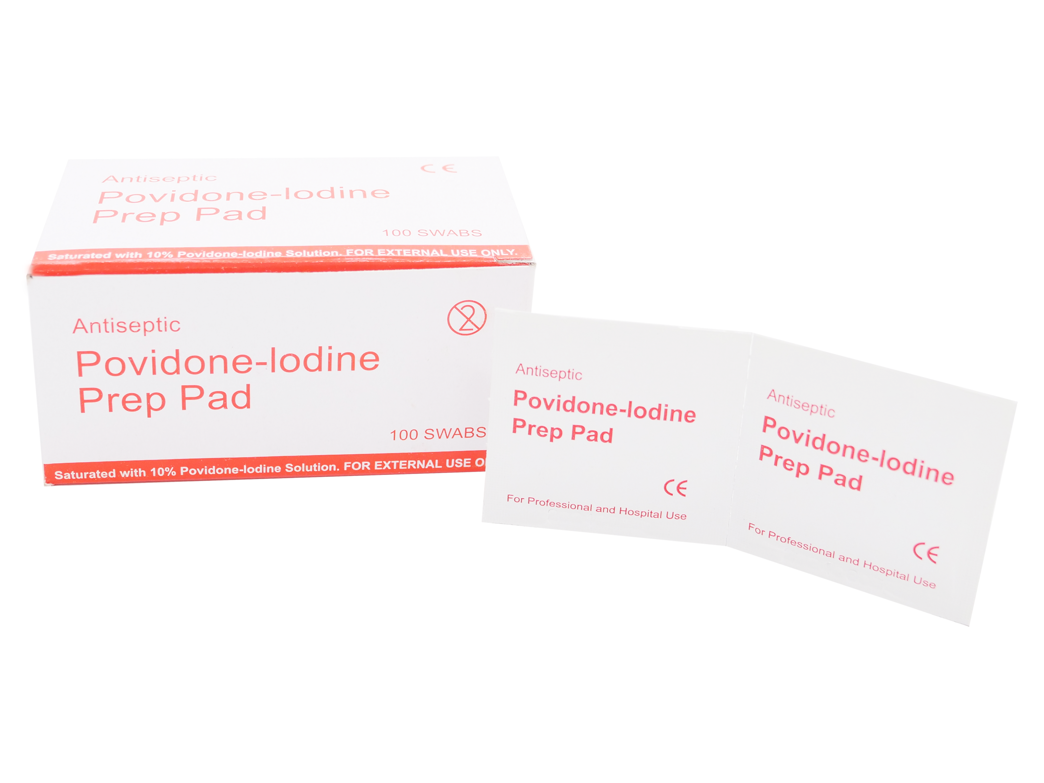 Povidone Iodine 10% Prep Pads image 0