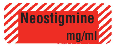 Labels - Neostigmine image 0
