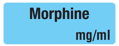 Labels - Morphine image 0