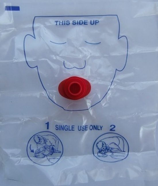 Mask Resuscitation Face Shield disposable image 0