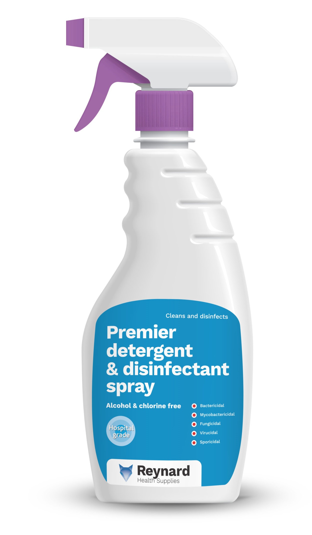 Reynard Alcohol and Chlorine free Surface Disinfection Spray 500ml image 0
