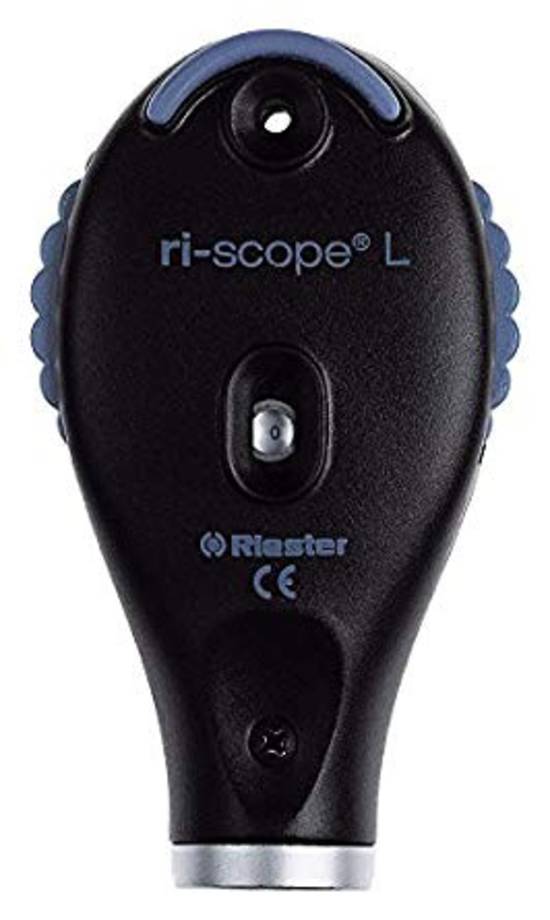 Riester EliteVue Otoscope LED 3.5V with rechargeable Li-ion handle image 3