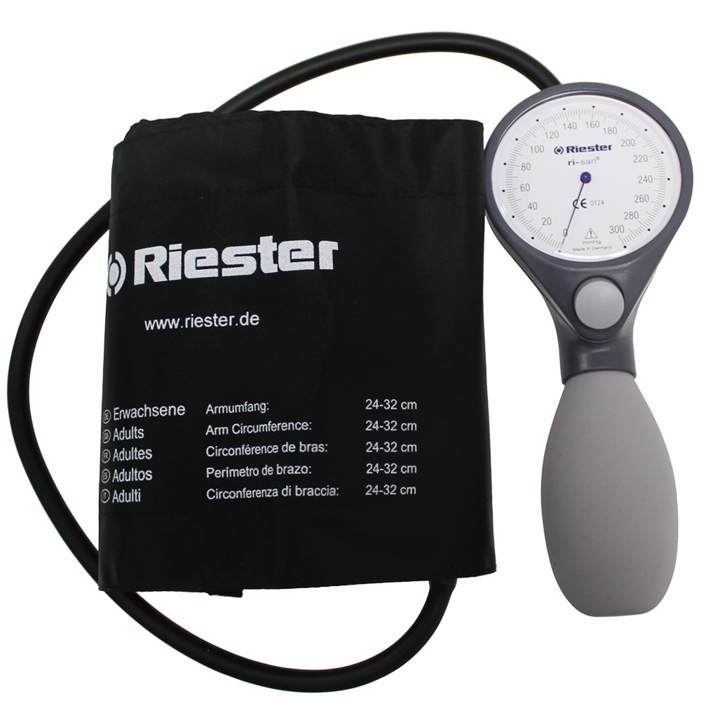 Riester Sphygmomanometer ri-san 1-Tube LF Grey image 1