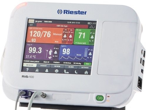 Riester Vital Signs Monitor RVS-100 with NIBP and SPO2 image 0