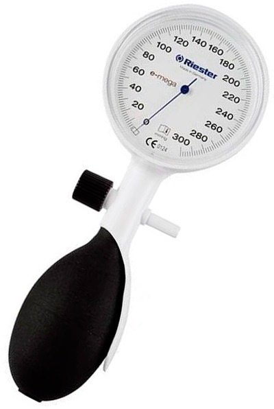 Riester Sphygmomanometer E-mega 1-Tube LF White image 0