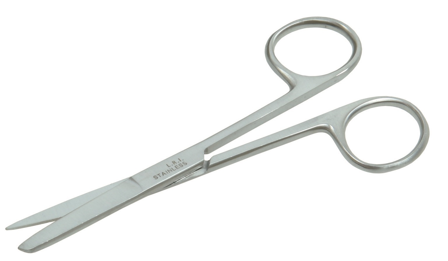 LRI Dressing Scissor Sharp Blunt Straight 16cm image 0