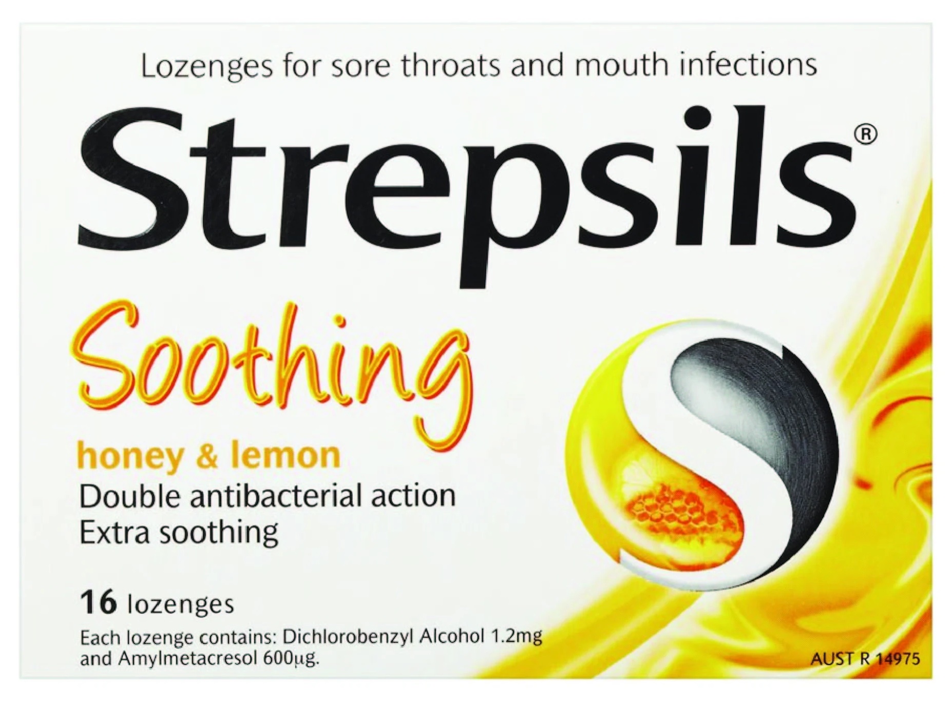 Strepsils Lozenges Honey/Lemon 16 image 0