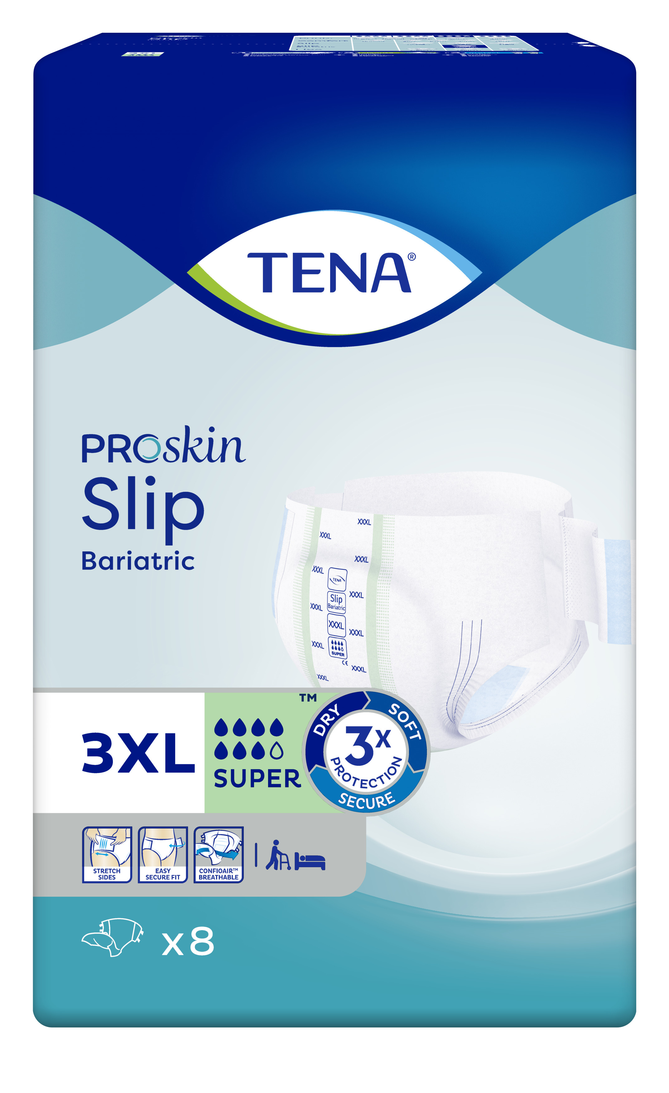 TENA PROskin Slip Bariatric Super XXXL image 0