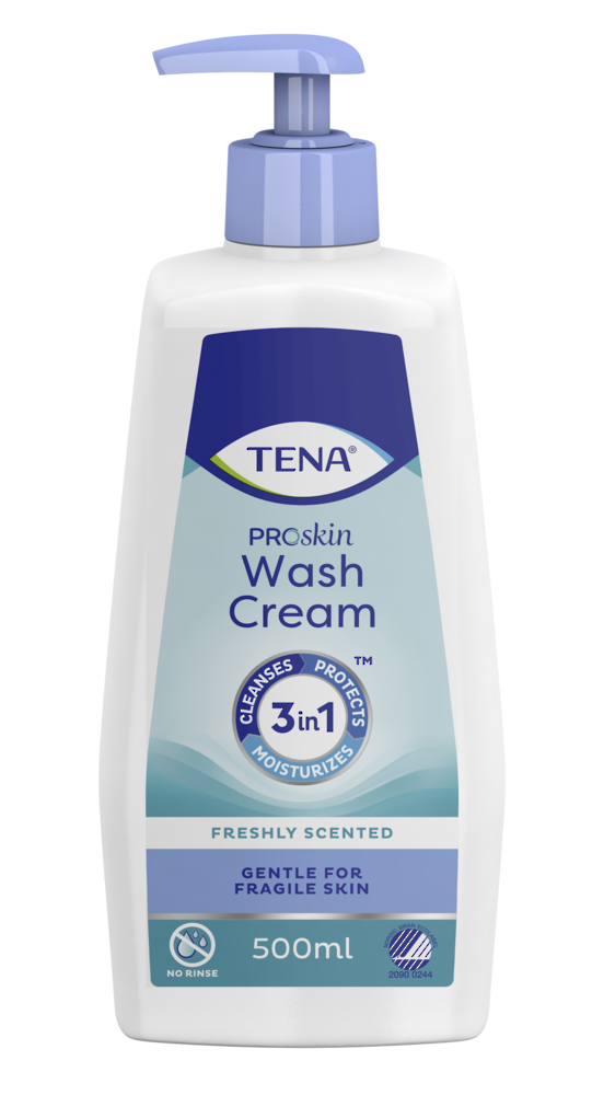 TENA Skin Care Wash Cream 500ml image 0