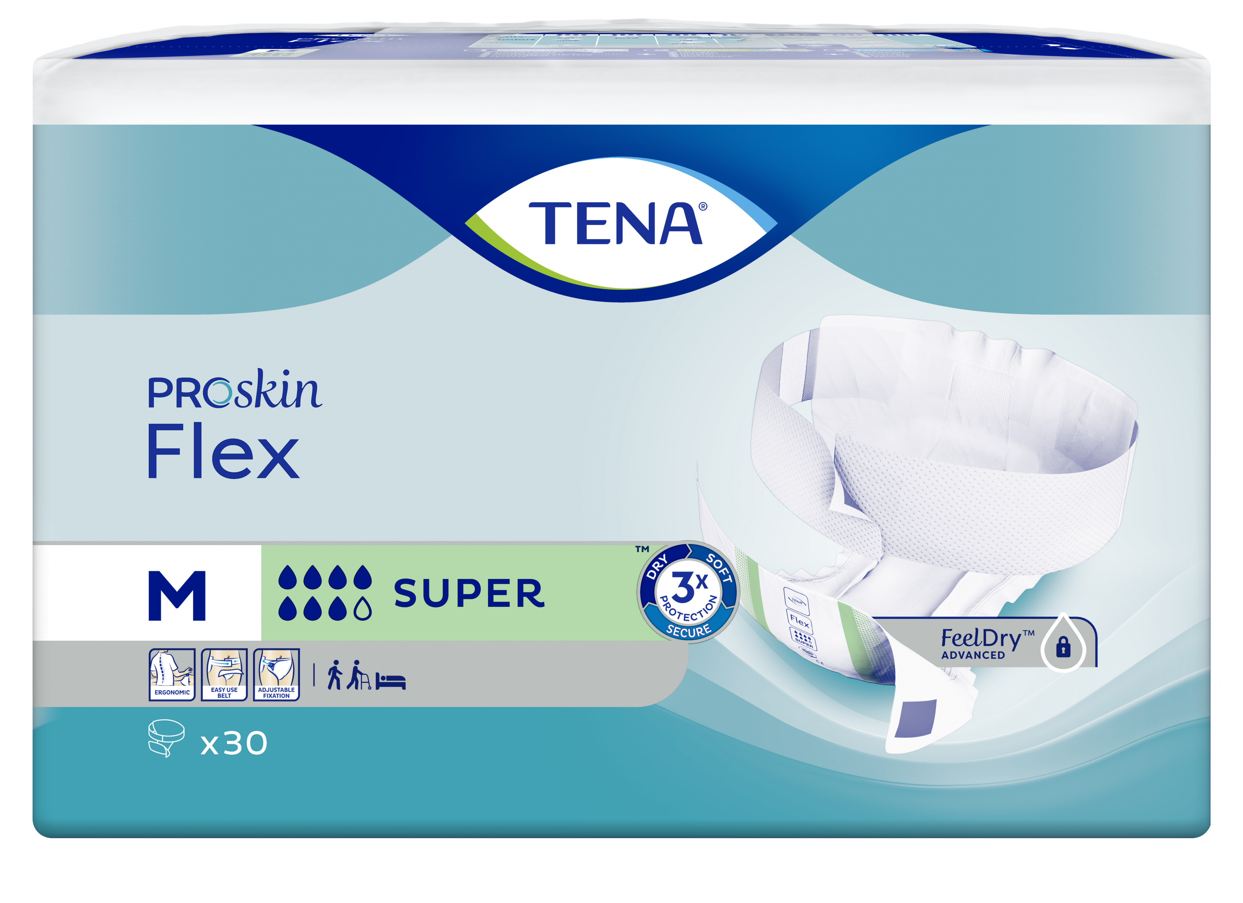 TENA PROskin Flex Super Medium 30s image 0