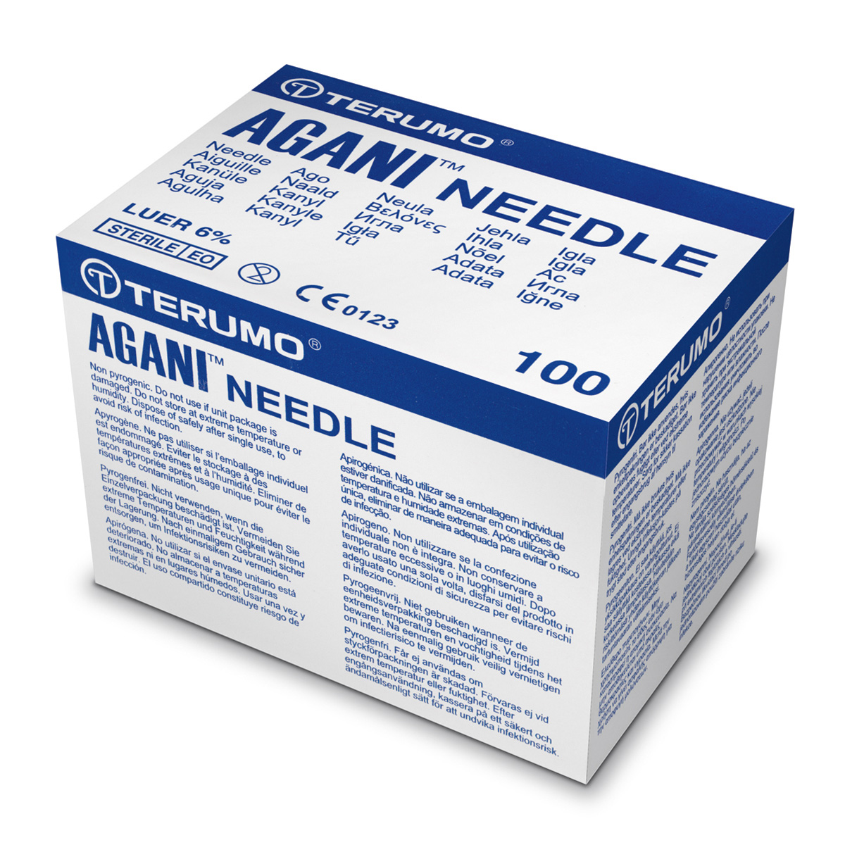 Terumo Agani Hypodermic Needles 22g x 1 1/2  inch image 1