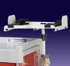 Milano Accessories Defibrillator Shelf with Cart Attachments image 0