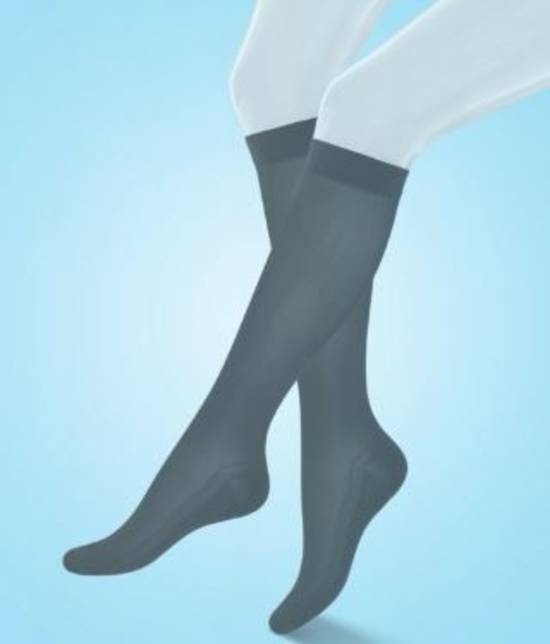 Venosan Stockings Legline 20 Below Knee Medium Black image 0