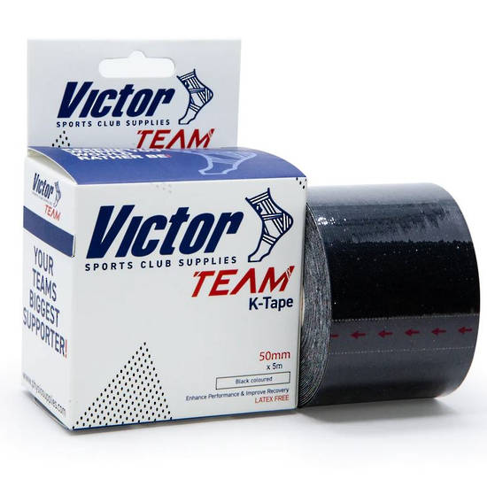 Maxiplast / Victor Team K-Tape 50mm x 5m  Black image 0