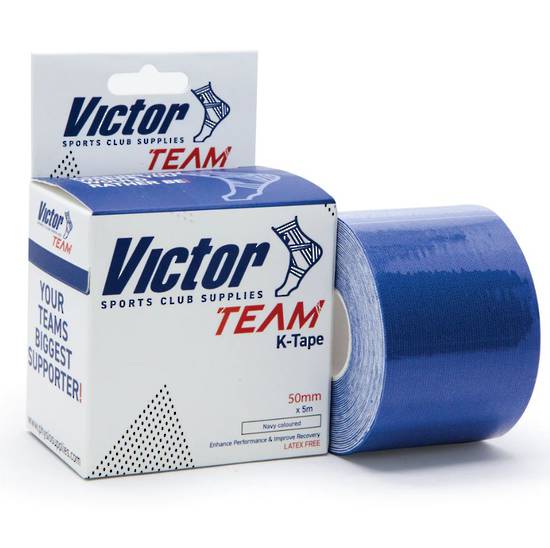 Maxiplast / Victor Team K-Tape 50mm x 5m  Navy image 0