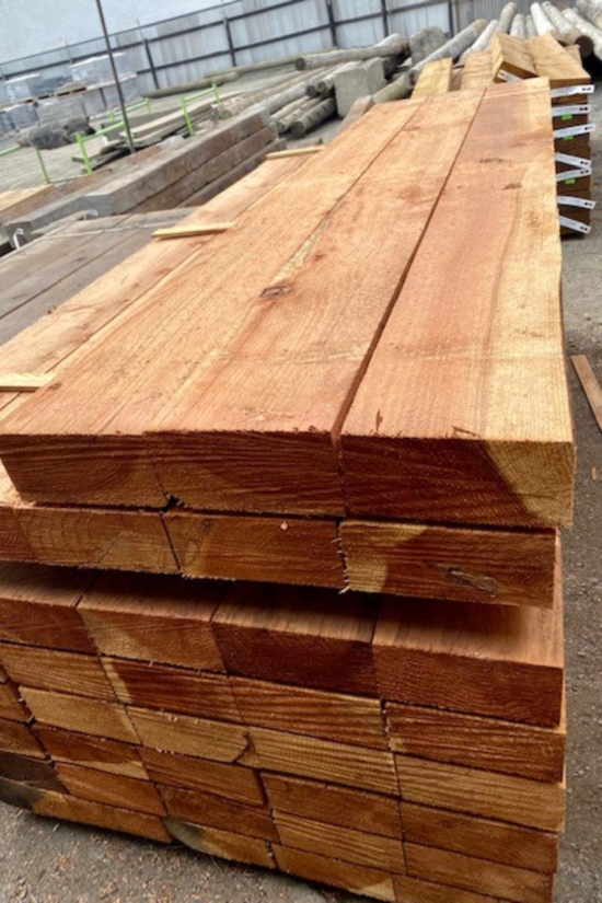 Redwood Sleepers 2.4m x 200mm x 95mm) image 0