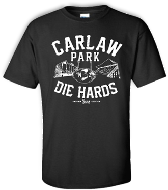 Carlaw Park Die Hards Tee | Kiwi Black