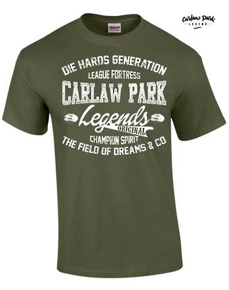 Carlaw Park Legends Tee|Military Green