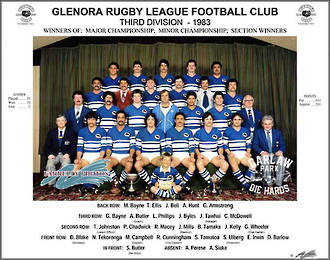 Glenora Rugby League Third Division 1983