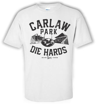 Carlaw Park Die Hards Tee | Away White