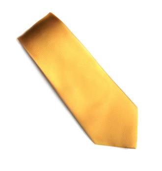 Gold Jacquard tie