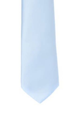 Baby Blue Satin Tie