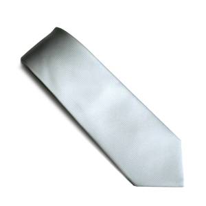 Silver Jacquard tie