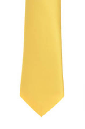 Golden Yellow Tie