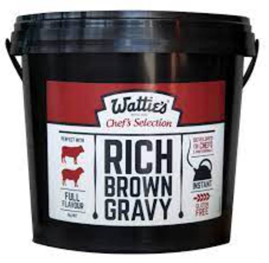Gravy Mix Rich Brown Inst  Watties 2kg (Makes 20L) G/F