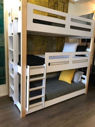 Bunk Beds Loft And, Triple Tier Bunk Bed