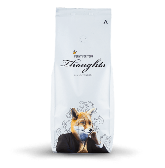 Penny For Your Thoughts Whole Roast Coffee 1kg