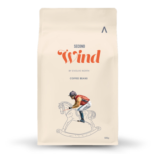 Second Wind Whole Roast Coffee - 500gm Retail Bag
