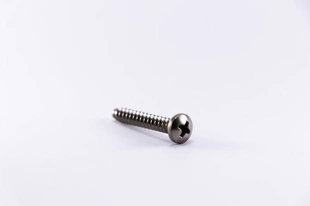 Self Taping Screw No. 8 x 1" Pan Head Phillips  18-8 SS